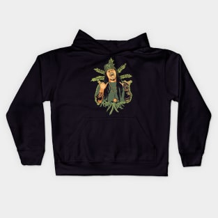 Rasta Man Reggae Soul Music Kids Hoodie